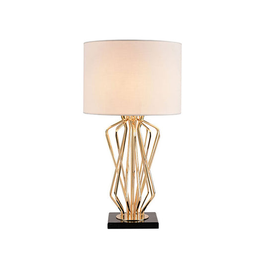 Noémie - Gold Finish Hourglass Night Light Table Lamp