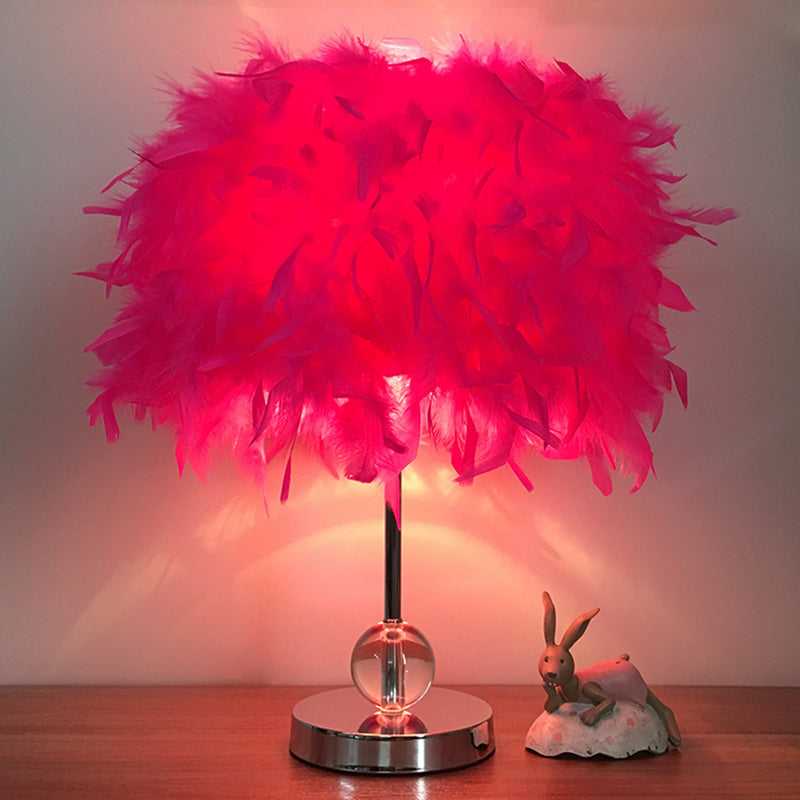 Elisabetta - Contemporary Table Lamp Peach