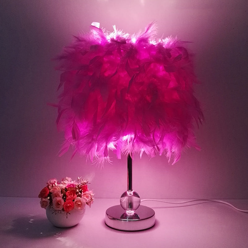 Elisabetta - Contemporary Table Lamp Purple
