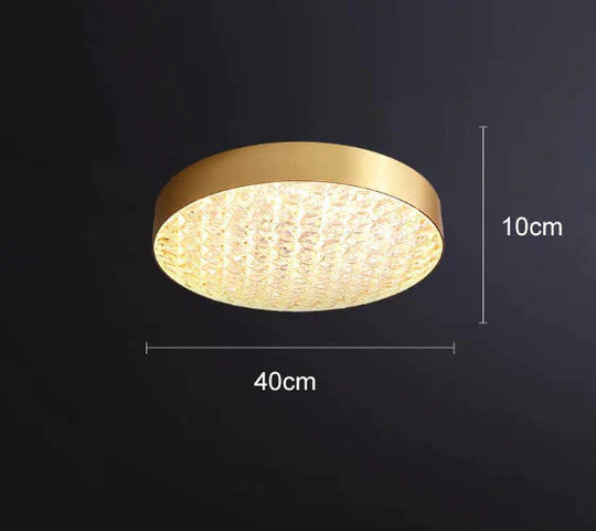 Isabella’s Post Modern Bedroom Round Led Ceiling Lamp