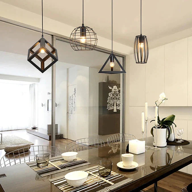 Modern Pendant Lights Minimalist Restaurant Lamps North American Industrial Lamp Dining Room