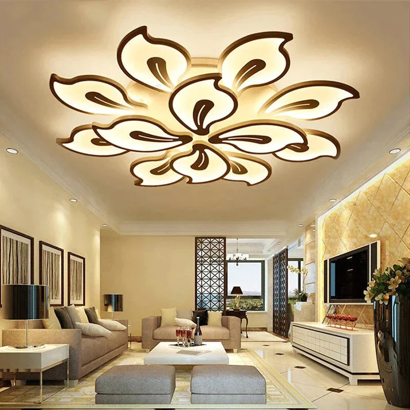 Modern Acrylic Design Ceiling Lights Bedroom Living Room Lamp Led Home Lighting Light Lanterns