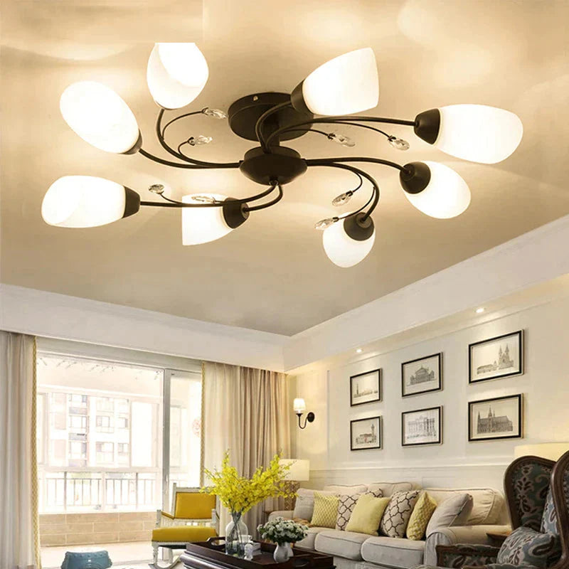 Modern Led Pendant Lights Home Lighting Living Room Lampy Sufitowe Light Fixtures Luminaria De Teto