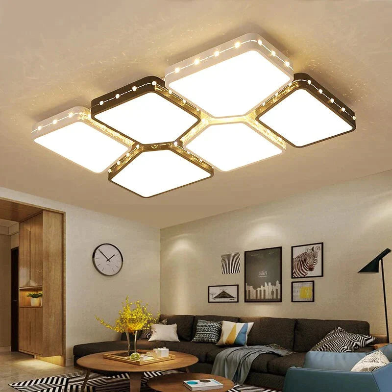 Modern Led Ceiling Lights For Living Room Bedroom Luminaire Plafonnier Lampara De Techo Lamp