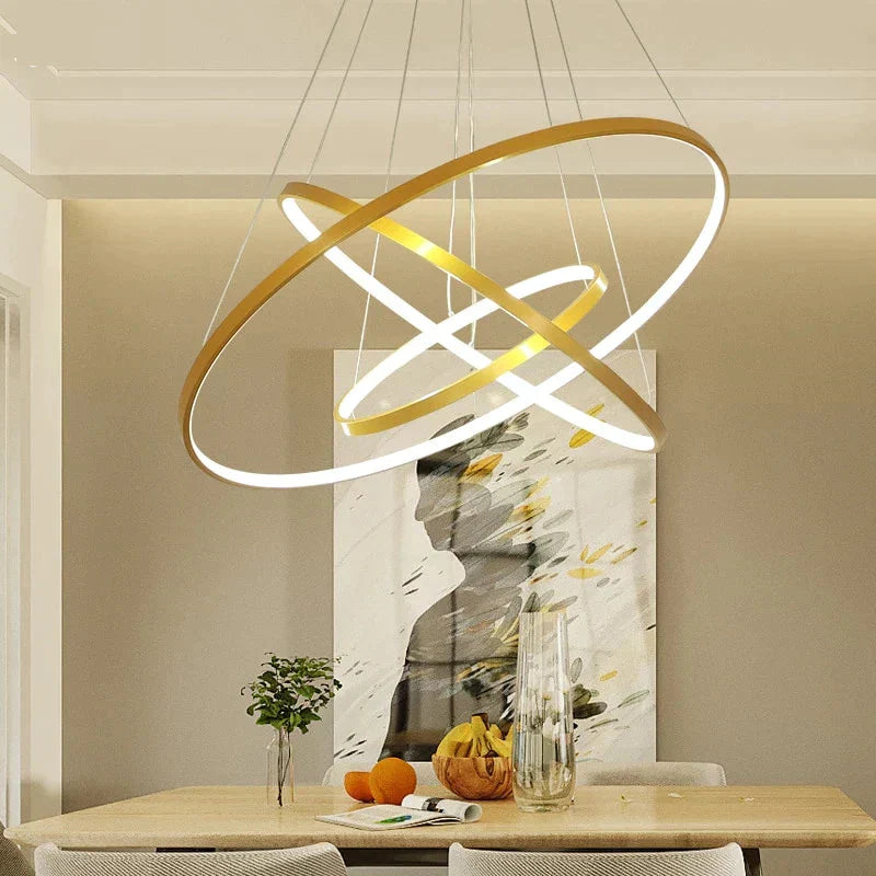 Black White Frame Led Pendant Lights For The Kitchen Dining Room Modern Hanging Lamps Abajour