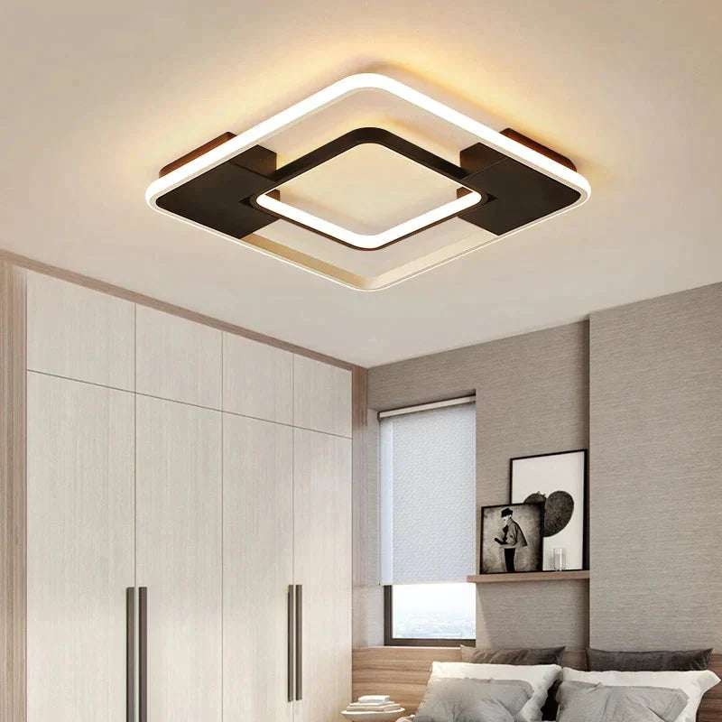 Modern Led Ceiling Lights For Bedroom Dimmable Plafond Home 5 - 15Square Meters Lighting Fixtures