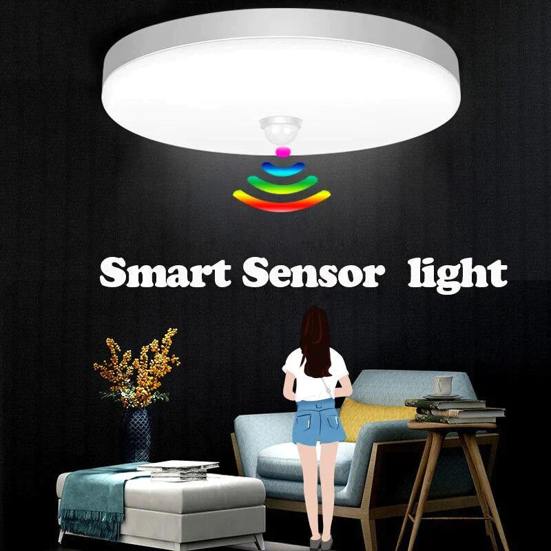 Led Ceiling Lights Motion Sensor Lamp 12W 18W 20W 30W 50W Modern Lamps Surface Mounted For Home
