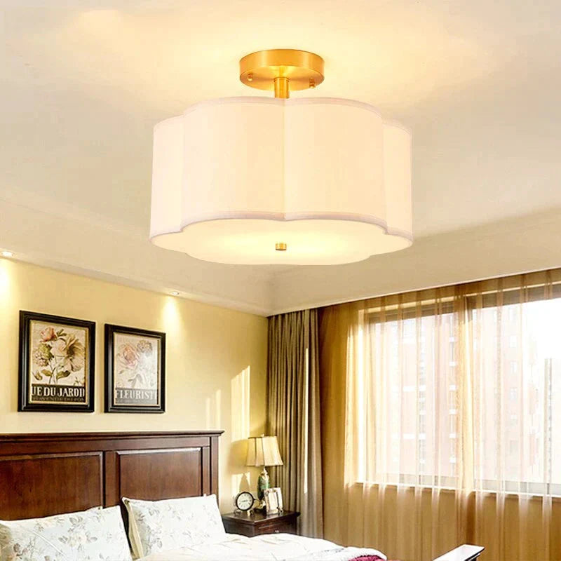 Modern Flower Shaped Led Pendant Lights For Corridor Bedroom Vintage E27 Luminaire Plafonnier Led