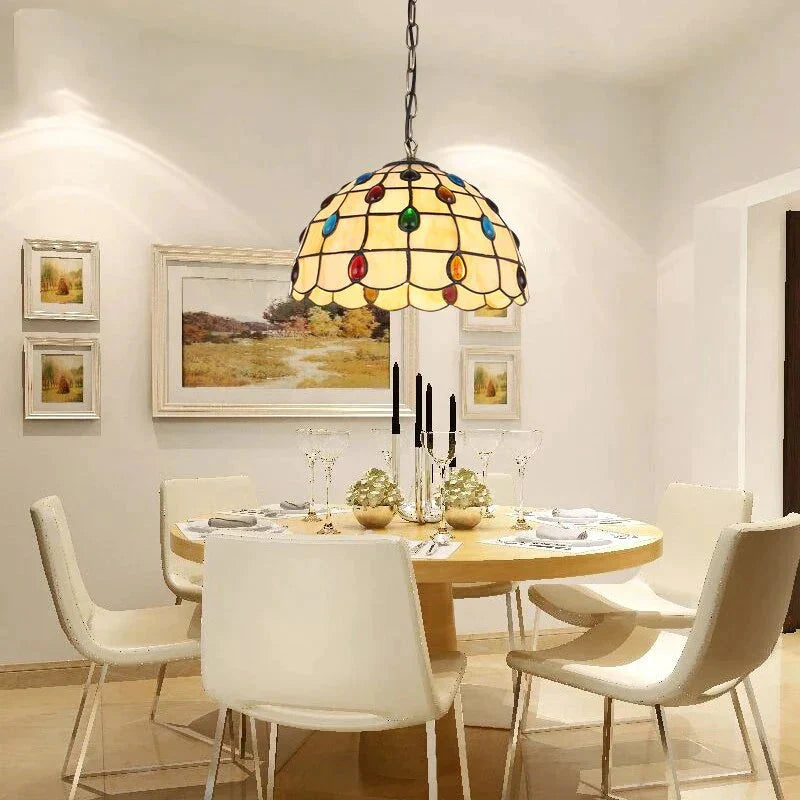 Europe Modern Glass Pendant Light Led E27 Nordic Country Retro Simple Hanging Lamp For Living Room