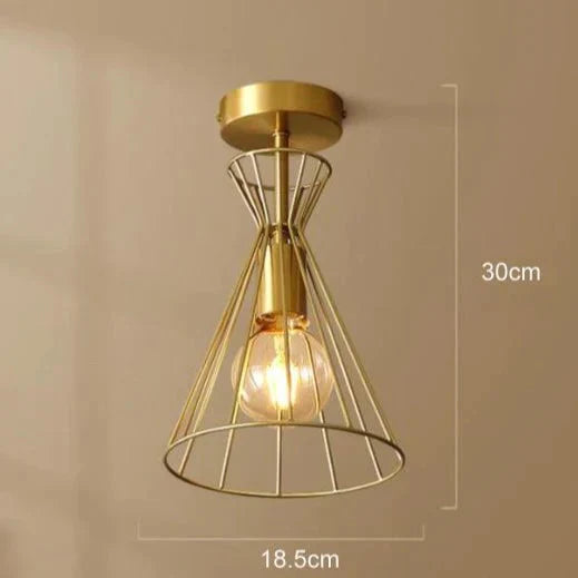 American All - Copper Balcony Ceiling Lamp