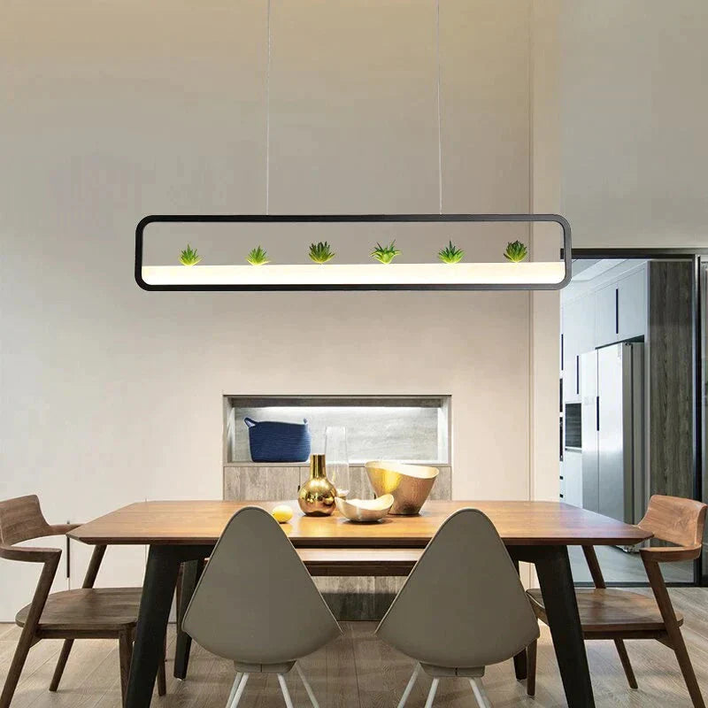 White Natural Green Pendant Lights Used To Decorate The Dining Room Living Indoor Lamp Luminaire