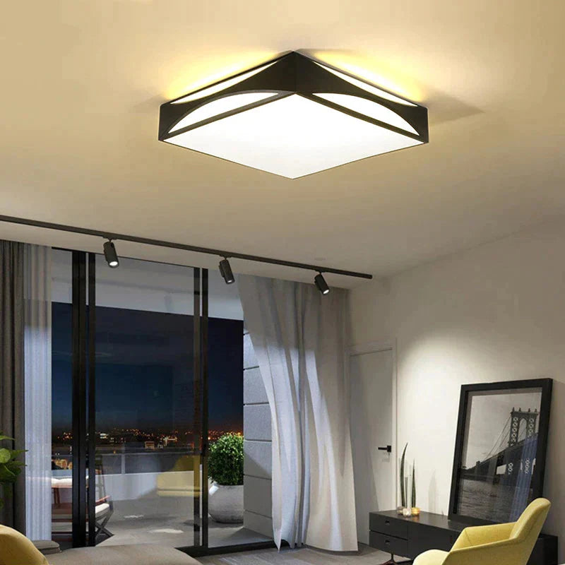 Modern Black White Design Ceiling Light For Home Led Lamps High Quality Lamp Living Room Bedroom