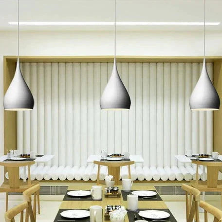 Modern Metal Pendant Lighting Fixtures For Home Restaurant Dining Room Kitchen Decor E27