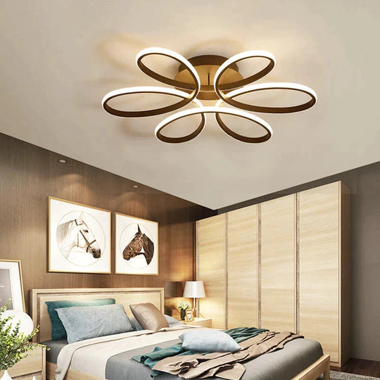 Modern Led Ceiling Lamp Lighting For Living Room Lustre Lamparas Light 72W 90W 120W Lampadario Lamp