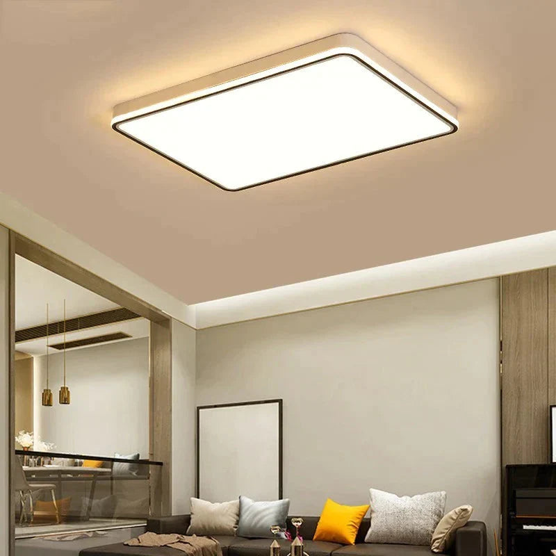 Modern Led Ceiling Lights With Remote Control For Living Room Support Light Fixtures Luminaria Teto