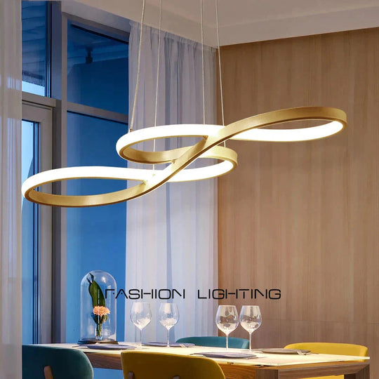 Modern New Creative Led Pendant Lights Kitchen Aluminum Silica Suspension Hanging Cord Lamp For