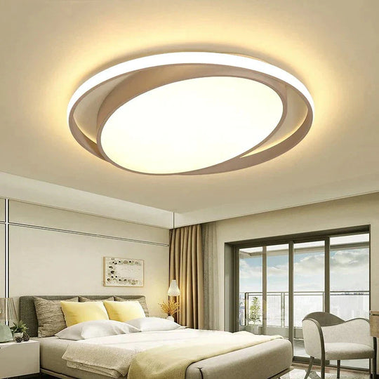 New Arrival Black/White Led Ceiling Chandelier For Living Study Room Bedroom Aluminum Modern Led