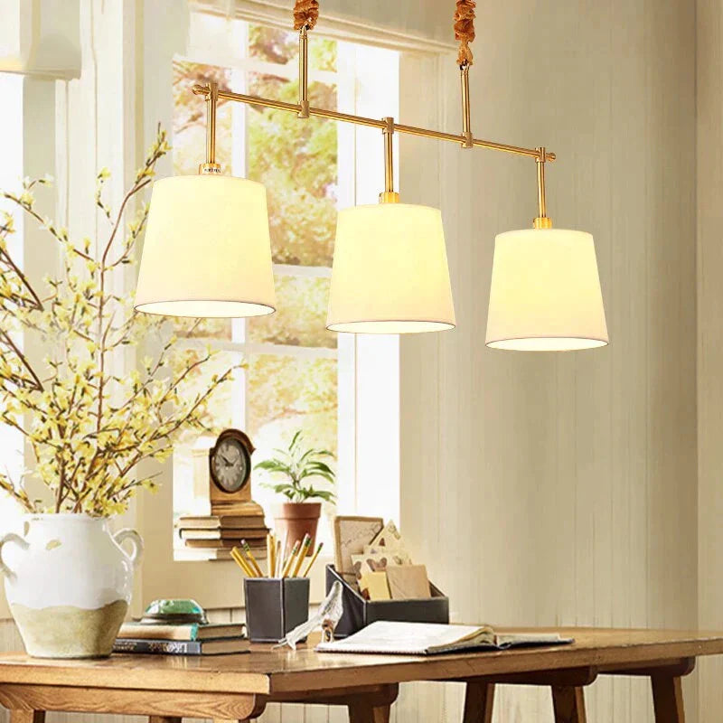 Fashion Pendant Light For Dining Room American Style Hanging Lamp Restaurant Bedroom Lights Ceiling