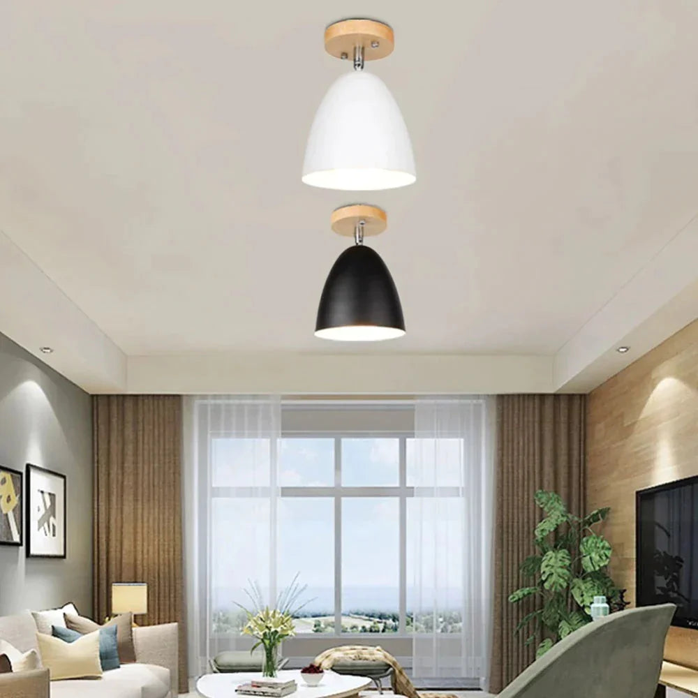 Nordic Led Pendant Light Modern Simple Lamp For Living Room Bedroom Study Decoration Fixtures