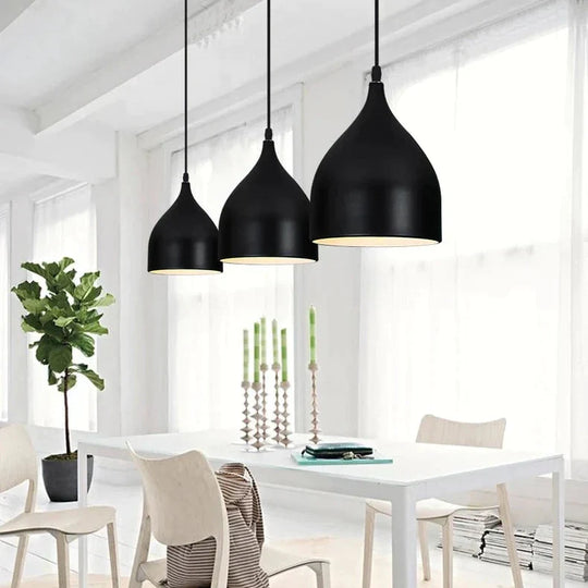 Modern Pendant Ceiling Lamps Dining Table Lustre Lights Loft Lamp Hanglamp Nordic Hanging Kitchen