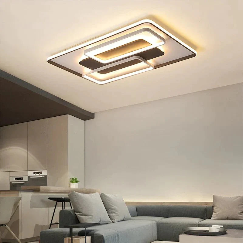 Led Ceiling Lights Surface Mount Modern Living Room For Bedroom Support Remote Control Led Lamps