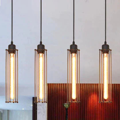 Vintage Pendant Lights Kitchen Fixtures For Living Dining Room Retro Industrial Restaurant Bar