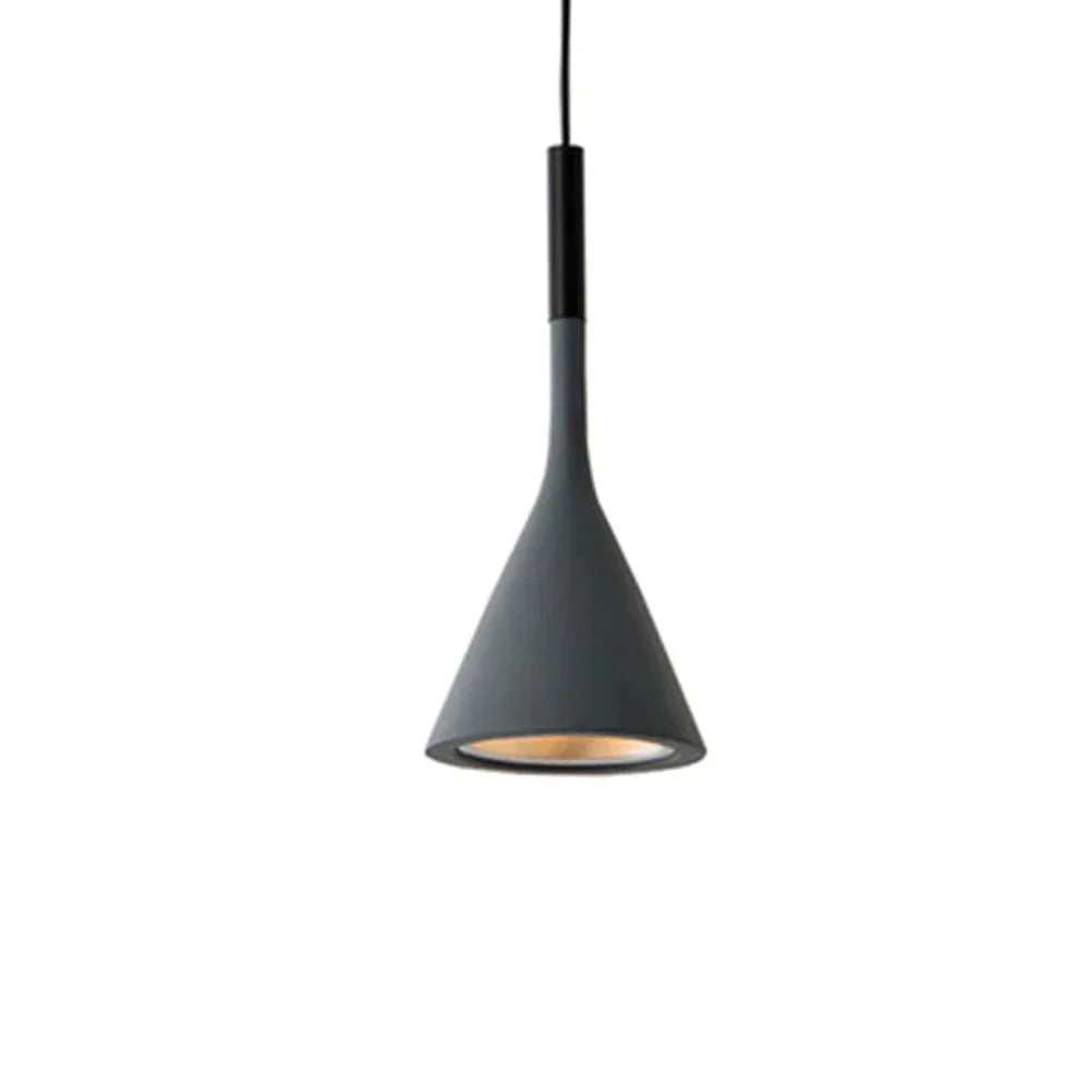 Led Pendant Lights Imitation Concrete Resin Hanging Lamp Black White Red /Grey For Restaurant