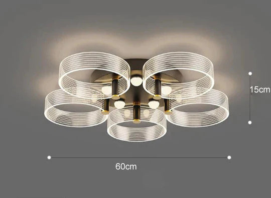 New Modern Simple Bedroom Lamp Ceiling