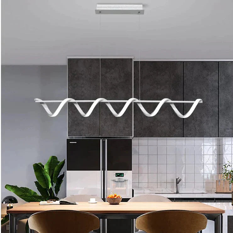 Home Modern Led Pendant Lights For Kitchen Dining Room Living Lamp Aluminum Simple Led Pedant