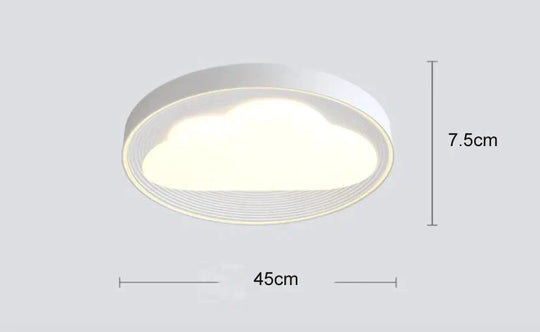 Lily’s Nordic Cloud Iron Simple Led Ceiling Lamp
