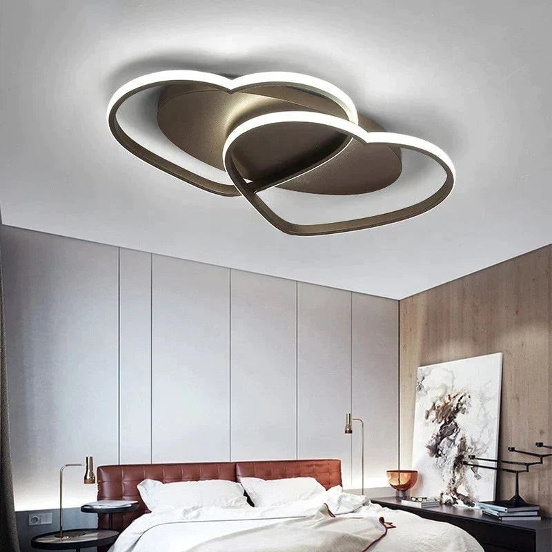 White/Coffee Finnish Modern Led Pendant Lights Creative Luminaria Led Teto Living Room Kids Aisle