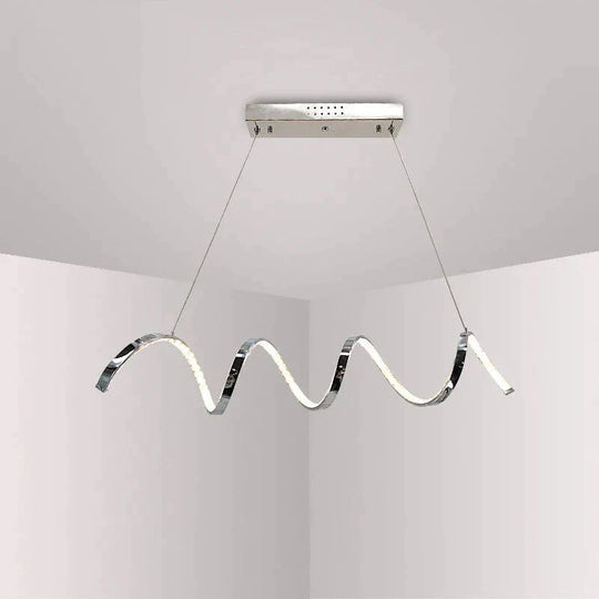 Modern Led Crystal Aluminum Pendant Lights Rotate Design Lampara Colgante Dining Room Living