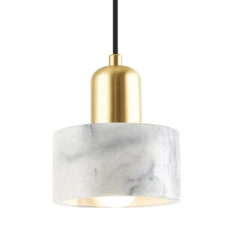 Nordic Marble Minimalist One - Headed Small Chandelier Bedroom Light Extravagant Headlights Post -