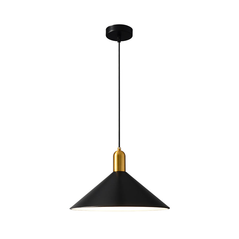 Margot - Industrial Metal Conical Drop Lamp 1 Head Dining Room Pendant Lighting Fixture