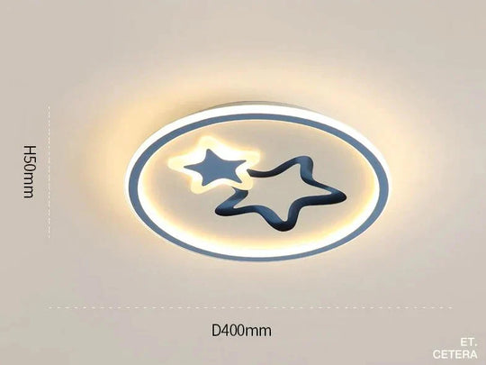 Star Cartoon Ceiling Lamp Children’s Room Bedroom