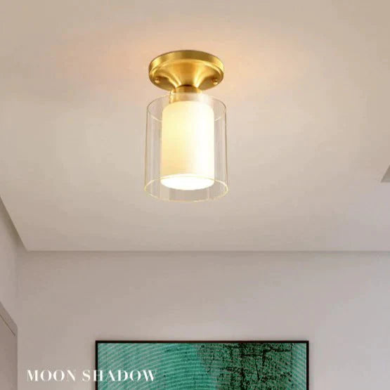 New Living Room Copper Ceiling Lamp