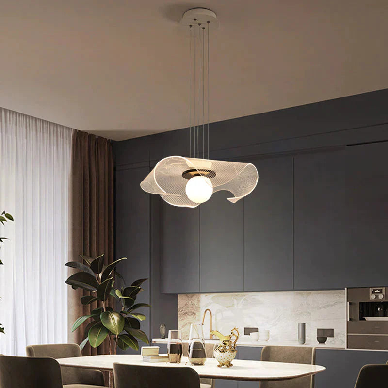 Restaurant Chandelier Simple Modern Creative Fashion Warm Small Bedroom Study Nordic Led Pendant