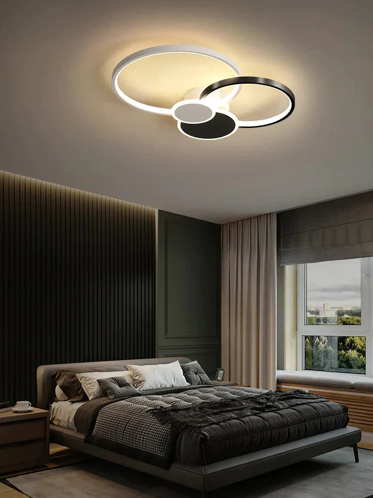 Nordic Light Luxury Hall Main Lamp Living Room Ceiling Led Bedroom Interior Decoration Modern