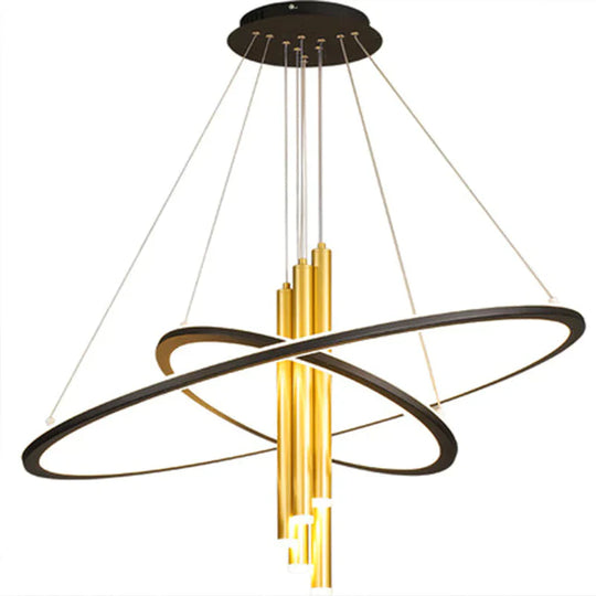 Luxury Nordic Ring Chandeliers Are Modern And Simple Pendant