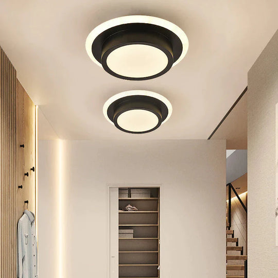 Acrylic Modern Led Ceiling Lights For Corridor Entrance Of Home Lamp Plafonnier Luminaria Lamparas