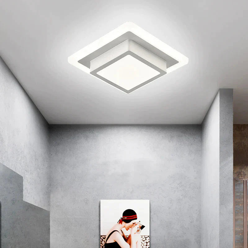 Acrylic Modern Led Ceiling Lights For Corridor Entrance Of Home Lamp Plafonnier Luminaria Lamparas