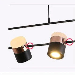 Bar Chandelier Simple Study Restaurant 3 Heads 5 Dining Room Light Led Pendant