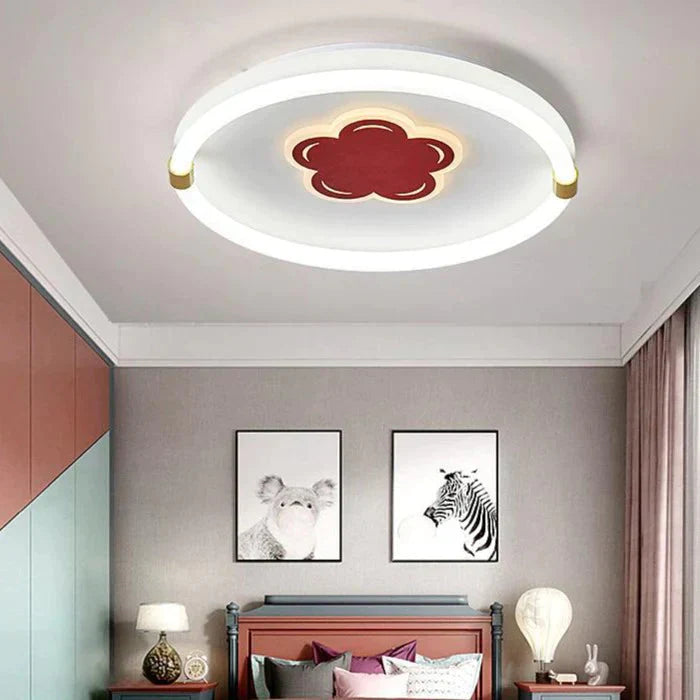 Lovely Creative Flower Room Led Ceiling Lamp