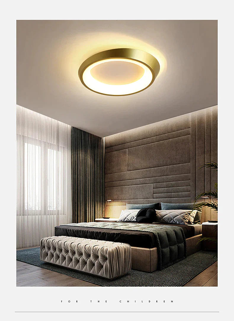 Light In The Bedroom Simple Modern Led Ceiling Lamp Room Lighting Creative Master Living Lamps