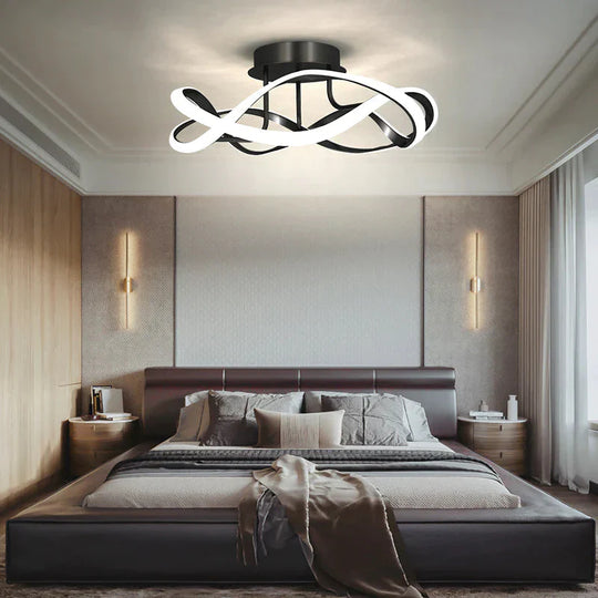 New Light Luxury Bedroom Lamp Room Ceiling