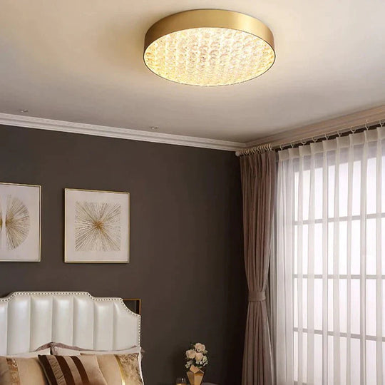 Isabella’s Post Modern Bedroom Round Led Ceiling Lamp