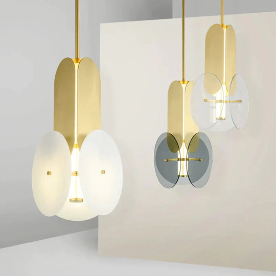 European Luxury Modern Minimalist Living Room Chandelier Pendant