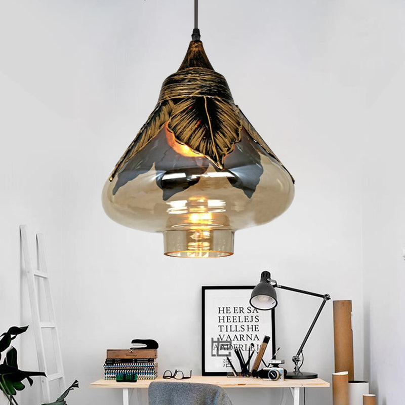 Amelia’s Enduring Charm: Clear Glass Colonial Pendant Light (Multiple Sizes) Lighting