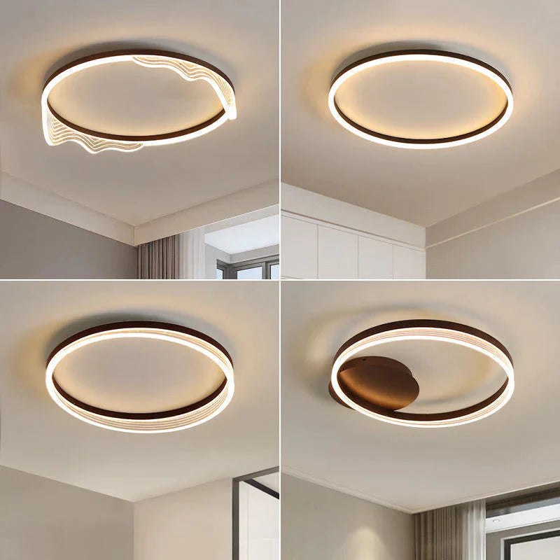 Light In The Bedroom Led Ceiling Lamp Simple Modern Creative Nordic Living Room Lamps Warm