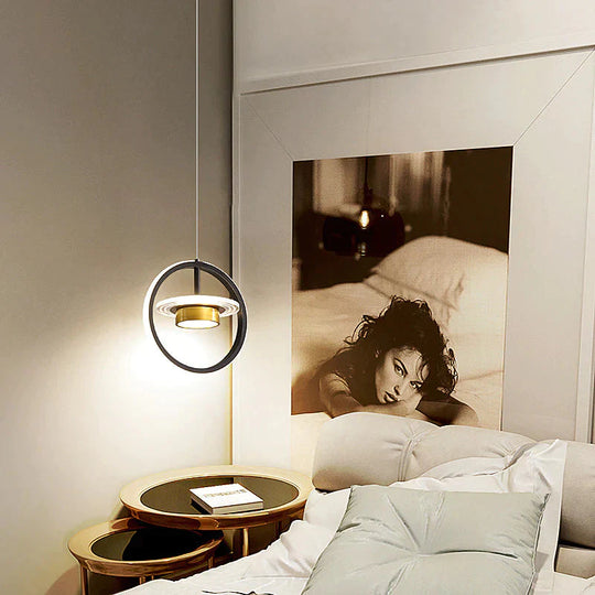 Nordic Bedroom Bedside Chandelier Modern Light Luxury Creative Bar Restaurant Single - Headed Small